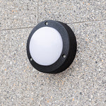 Round Outdoor Wall Lights Waterproof Minimalist Style - Lamp Outdoor