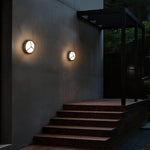 Waterproof Outdoor Wall Lighting Minimalist Trisection Round - Lamp Outdoor
