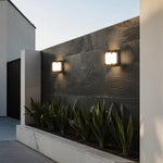 Die-cast Aluminum Black Outdoor Wall Light Modern simple Style - Lamp Outdoor