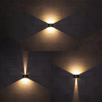 LED Outdoor Up Down Wall Light Minimalist Style - Lamp Outdoor