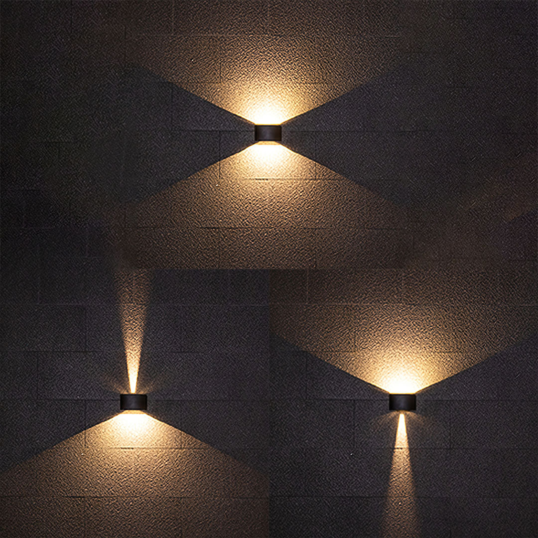 LED Outdoor Up Down Wall Light Minimalist Style - Lamp Outdoor
