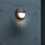 Round Outdoor Wall Sconce Waterproof Minimalist Style - Lamp Outdoor