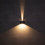 LED Outdoor Up Down Wall Light Minimalist Style - Lamp Outdoor