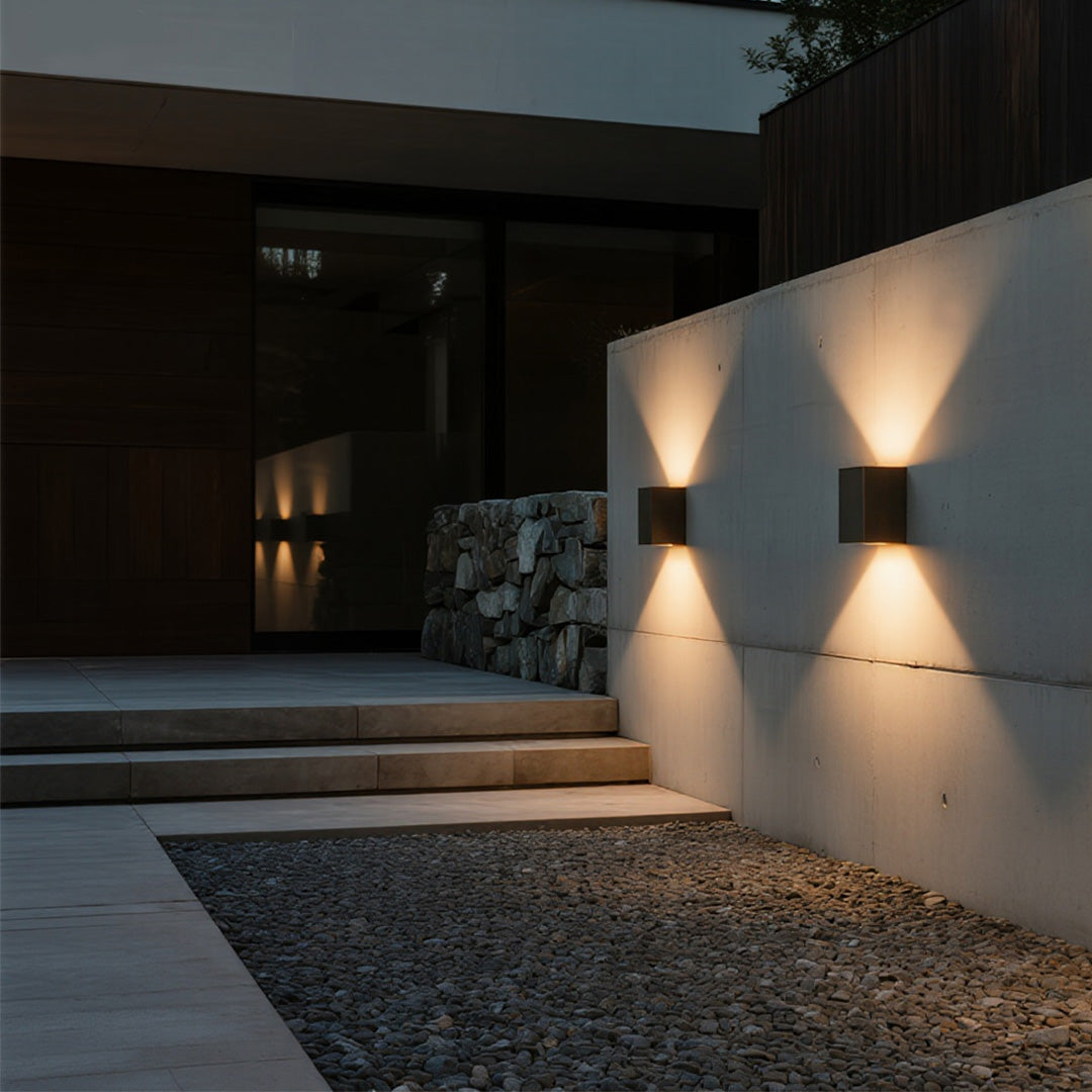Die-cast Aluminum Outdoor Wall Light Waterproof Simple Style - Lamp Outdoor
