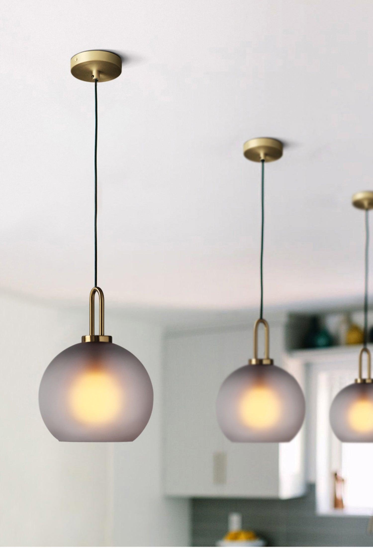 Pendulum Glass Pendant Lamp - Lamp Outdoor