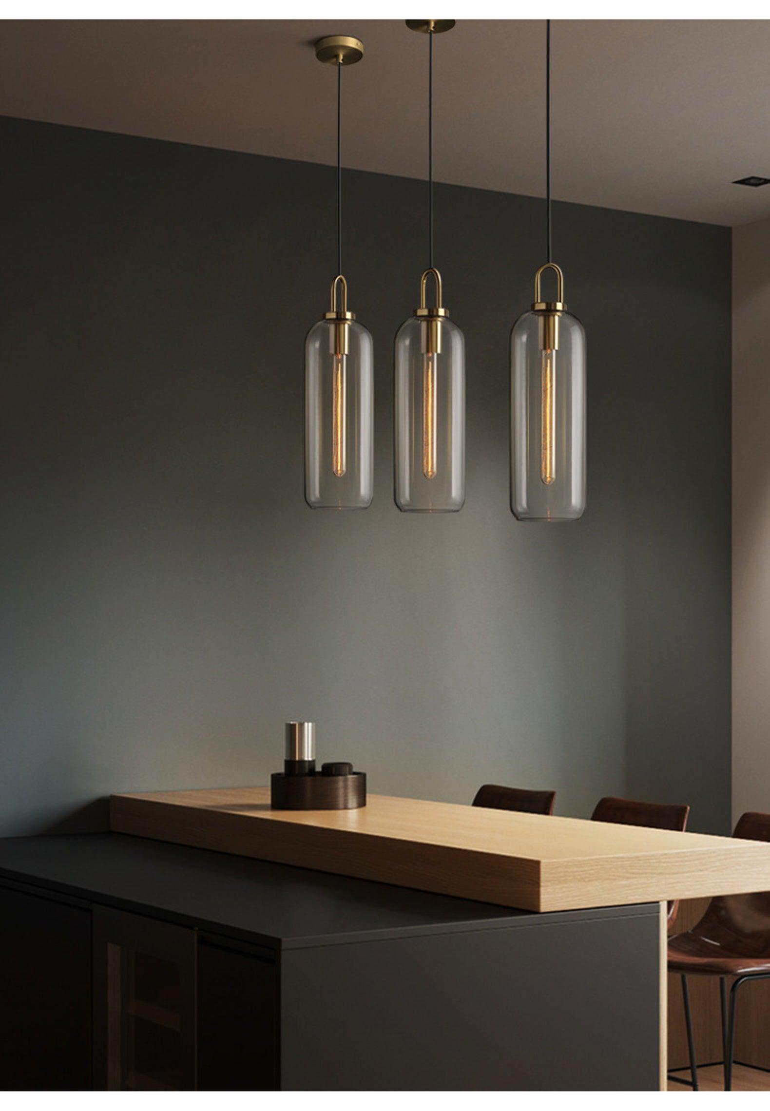 Pendulum Glass Pendant Lamp - Lamp Outdoor