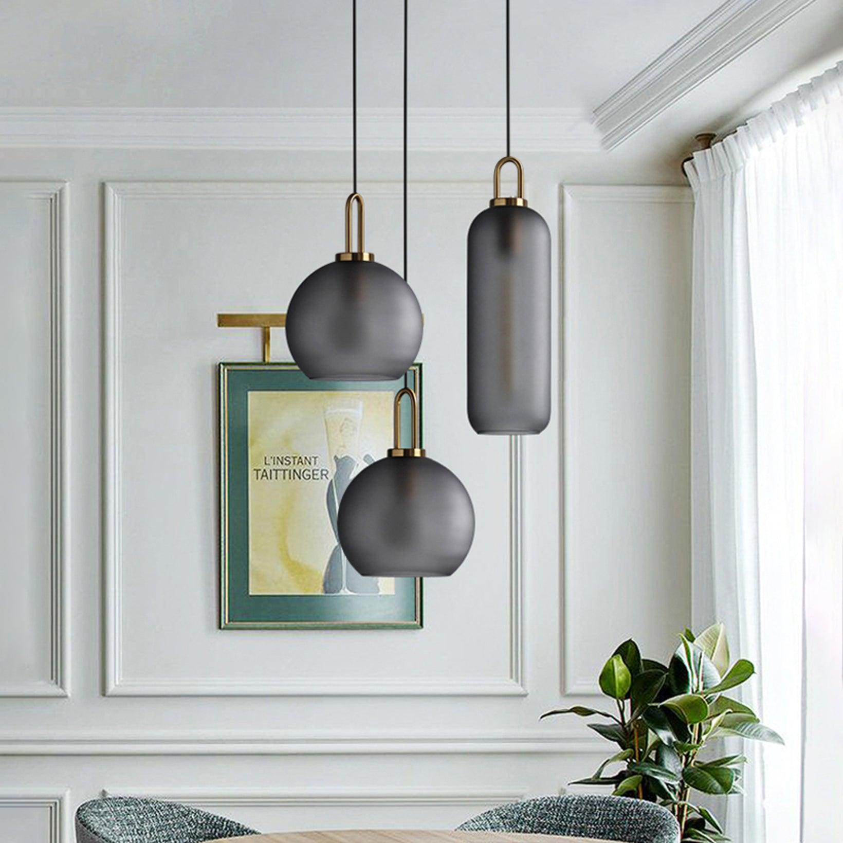 Pendulum Glass Pendant Lamp - Lamp Outdoor