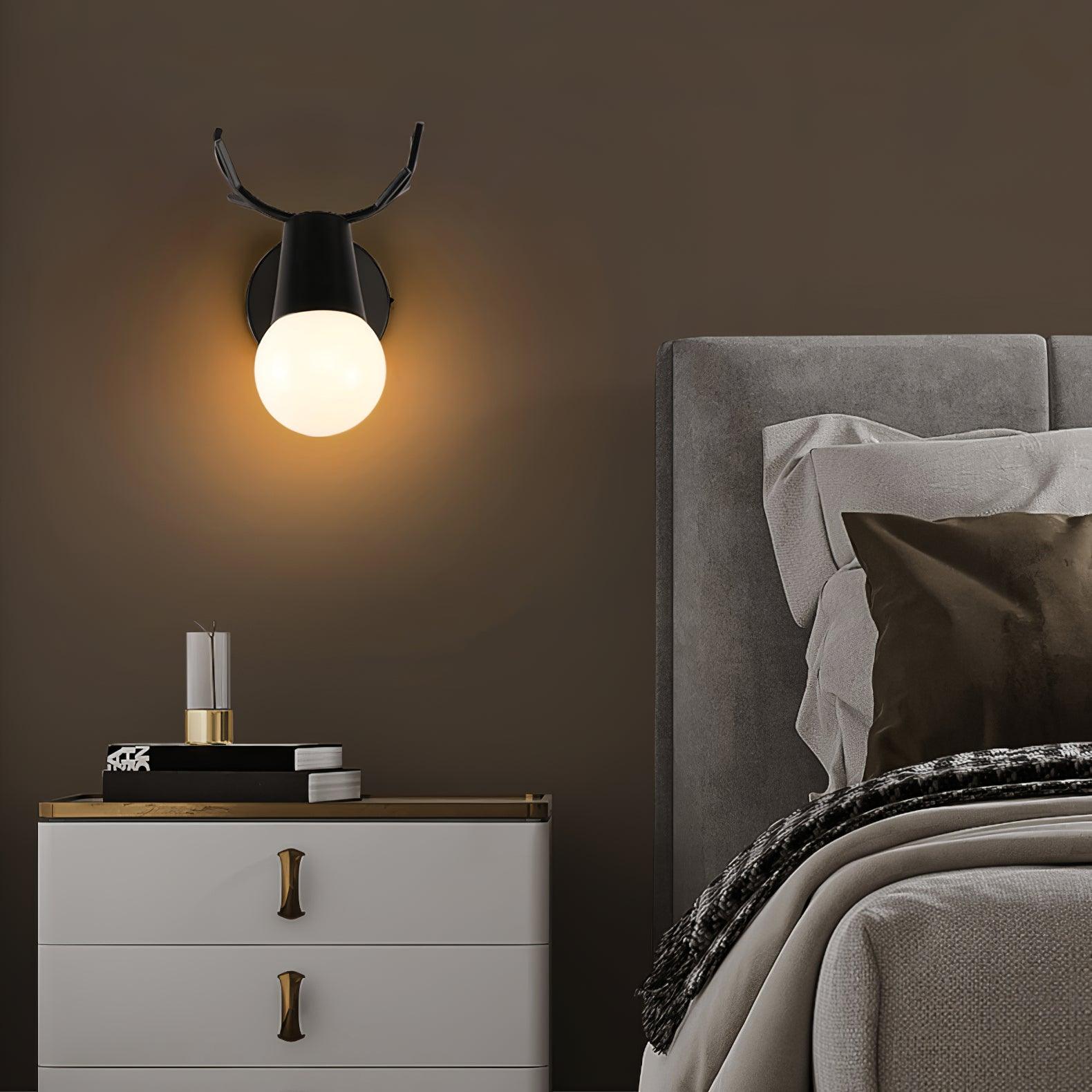 Yeknu Antler Wall Lamp - Lamp Outdoor