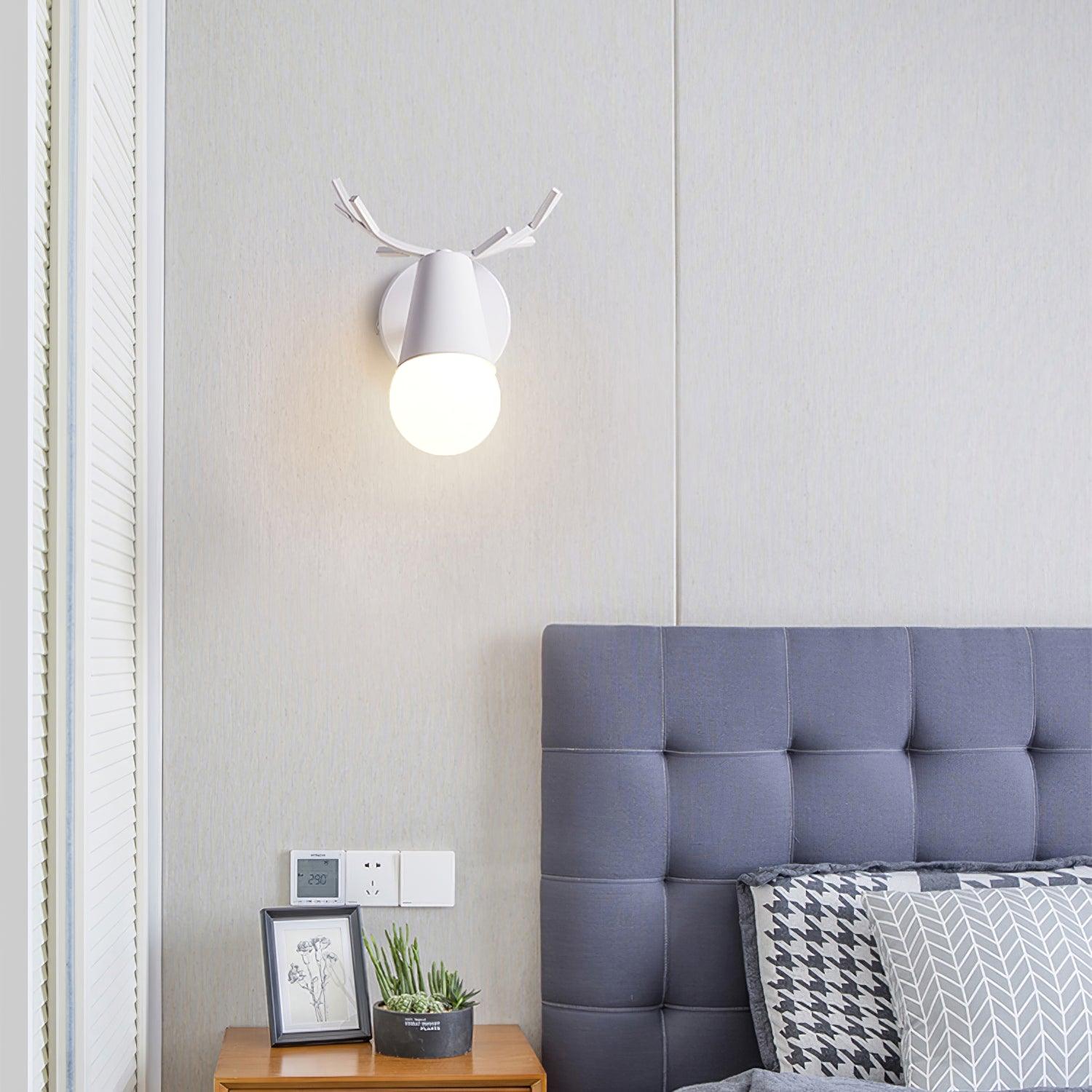 Yeknu Antler Wall Lamp - Lamp Outdoor