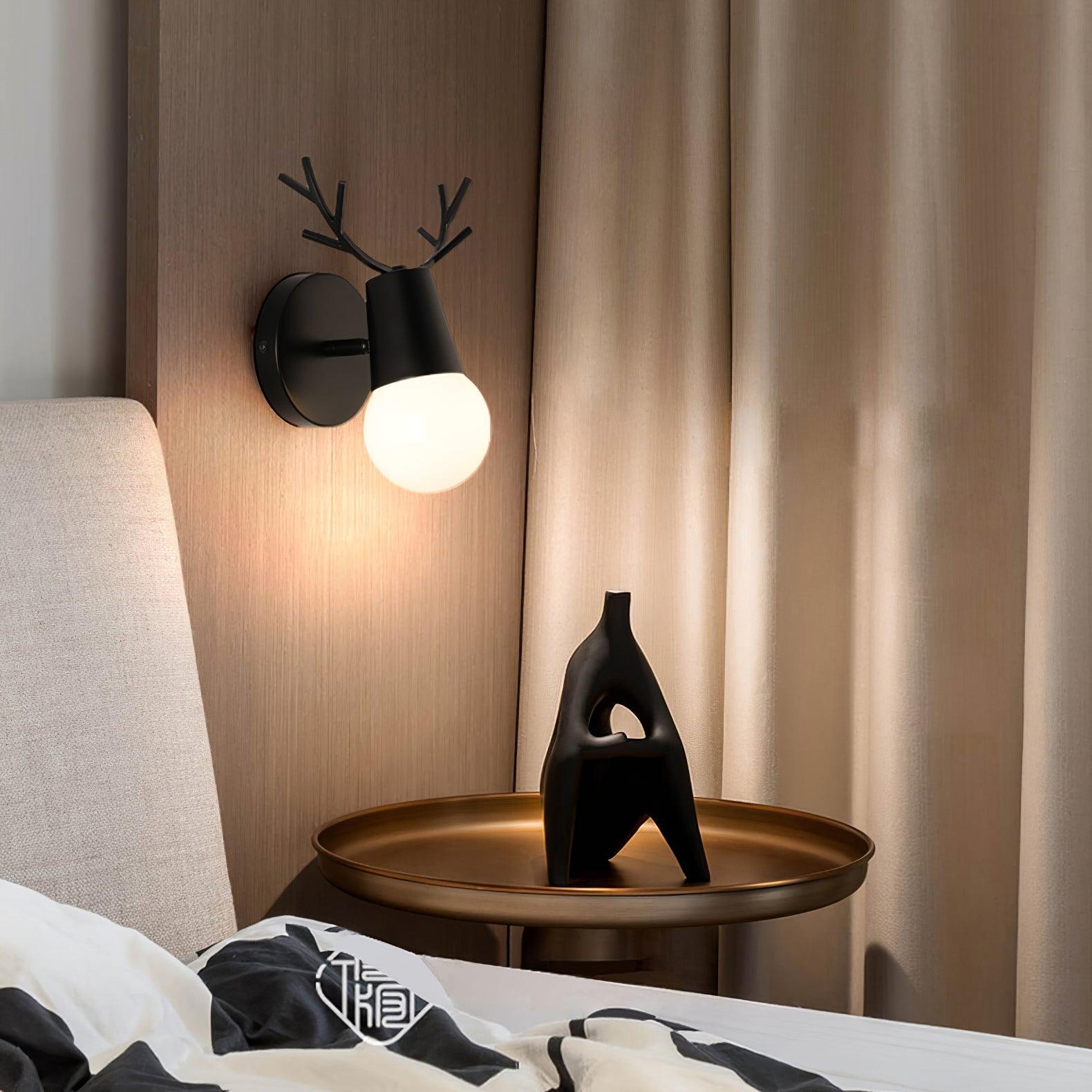 Yeknu Antler Wall Lamp - Lamp Outdoor