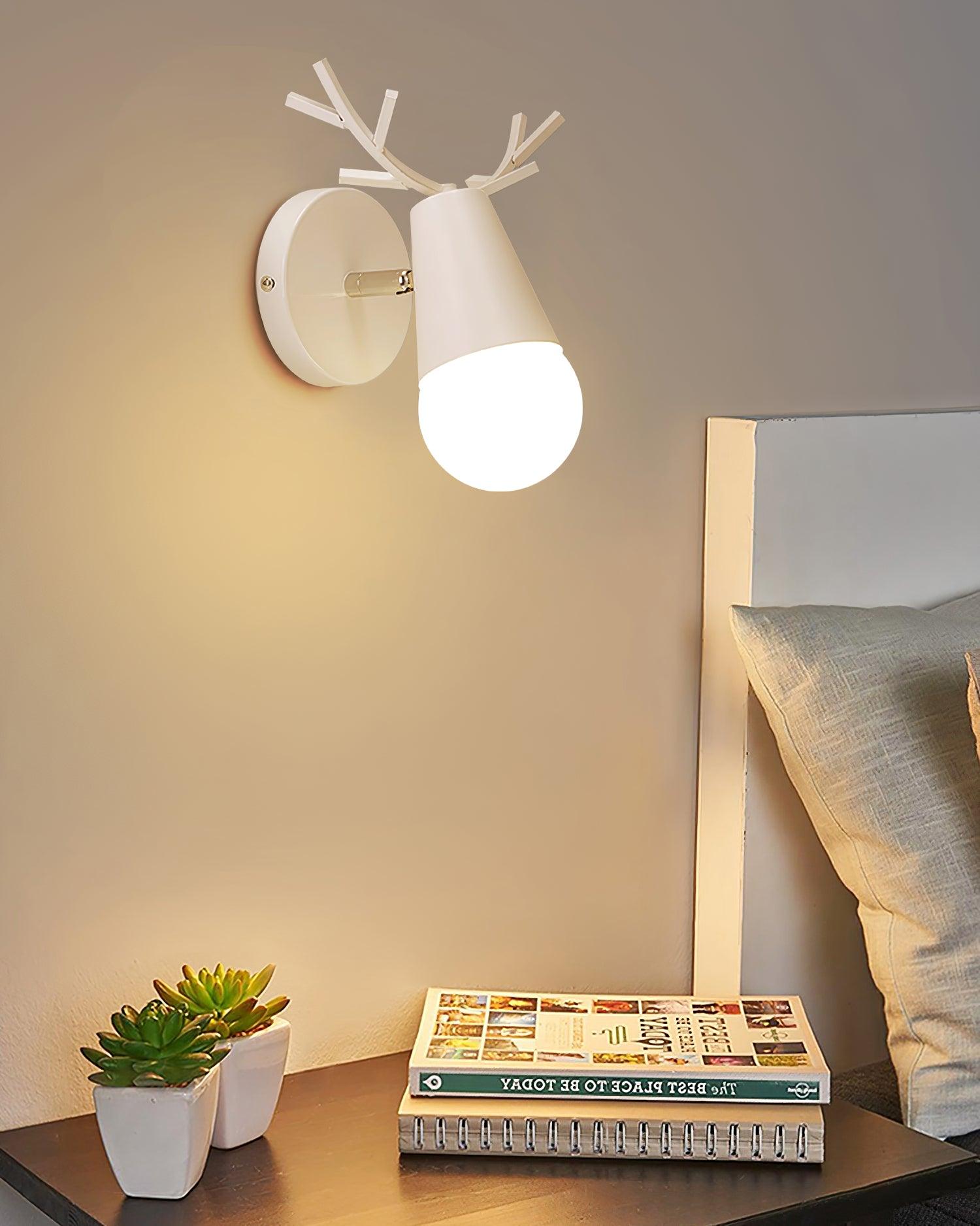 Yeknu Antler Wall Lamp - Lamp Outdoor
