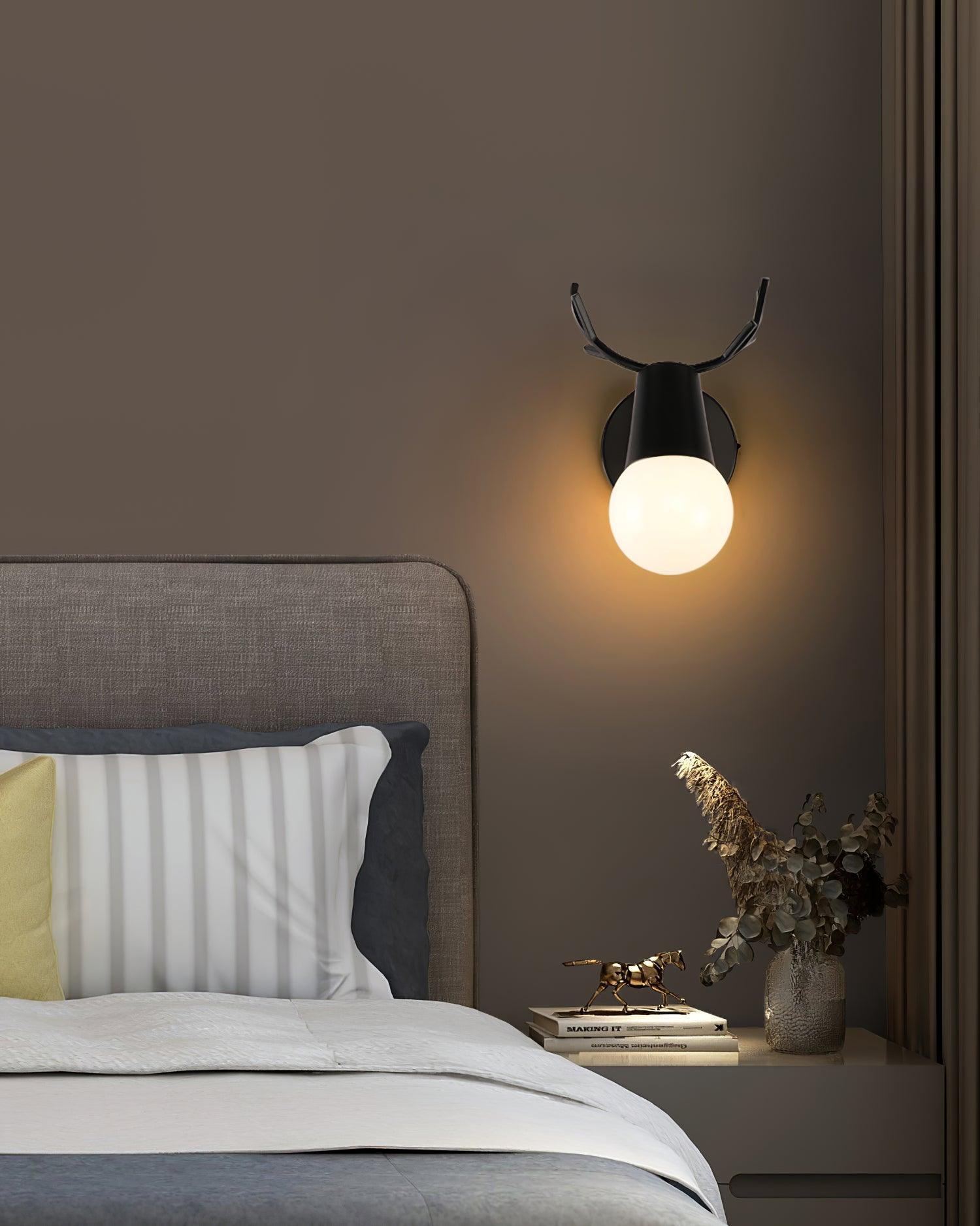 Yeknu Antler Wall Lamp - Lamp Outdoor