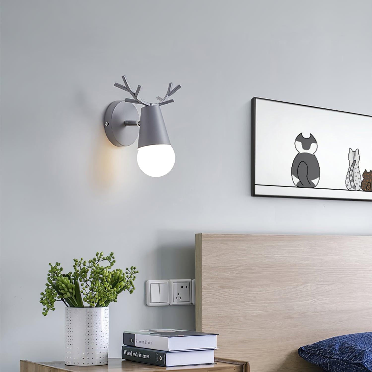 Yeknu Antler Wall Lamp - Lamp Outdoor