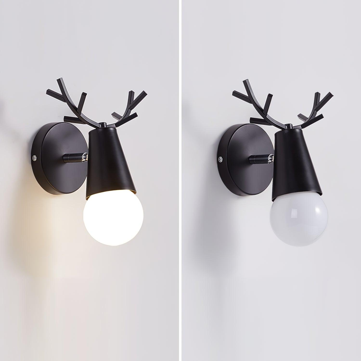 Yeknu Antler Wall Lamp - Lamp Outdoor