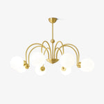 Aurora Luxe Glass Chandelier - Lamp Outdoor