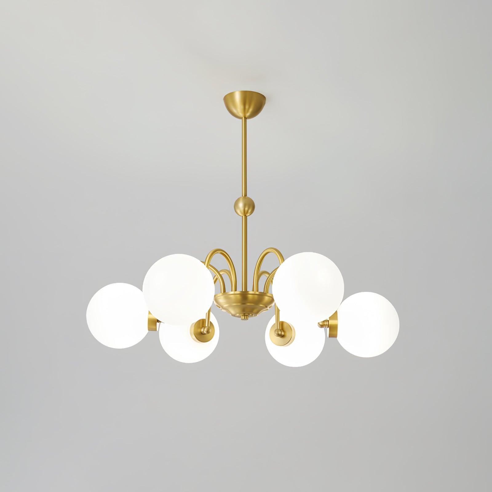 Aurora Luxe Glass Chandelier - Lamp Outdoor