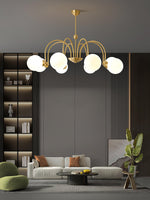 Aurora Luxe Glass Chandelier - Lamp Outdoor