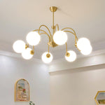 Aurora Luxe Glass Chandelier - Lamp Outdoor