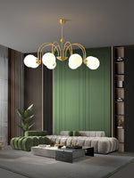 Aurora Luxe Glass Chandelier - Lamp Outdoor