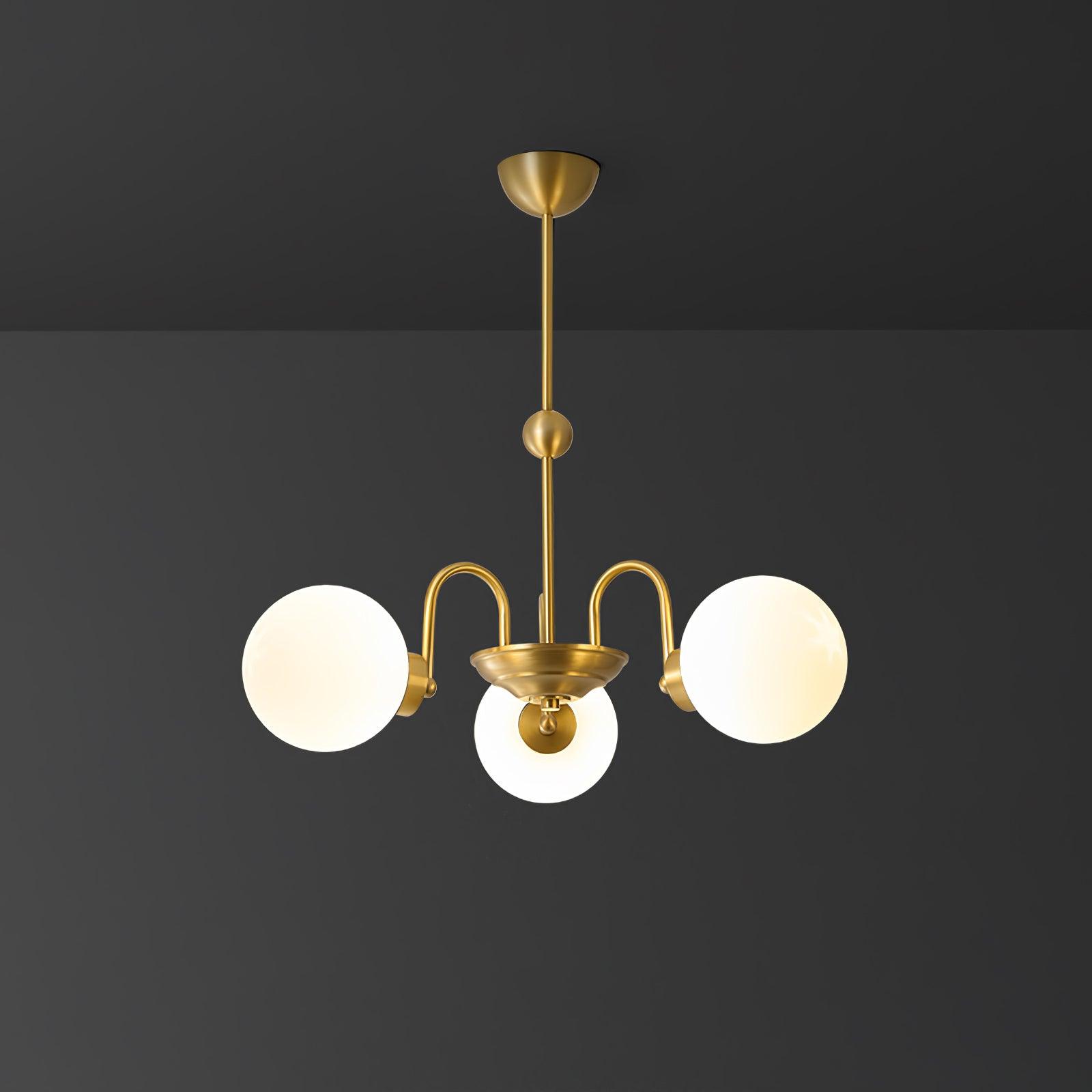 Aurora Luxe Glass Chandelier - Lamp Outdoor