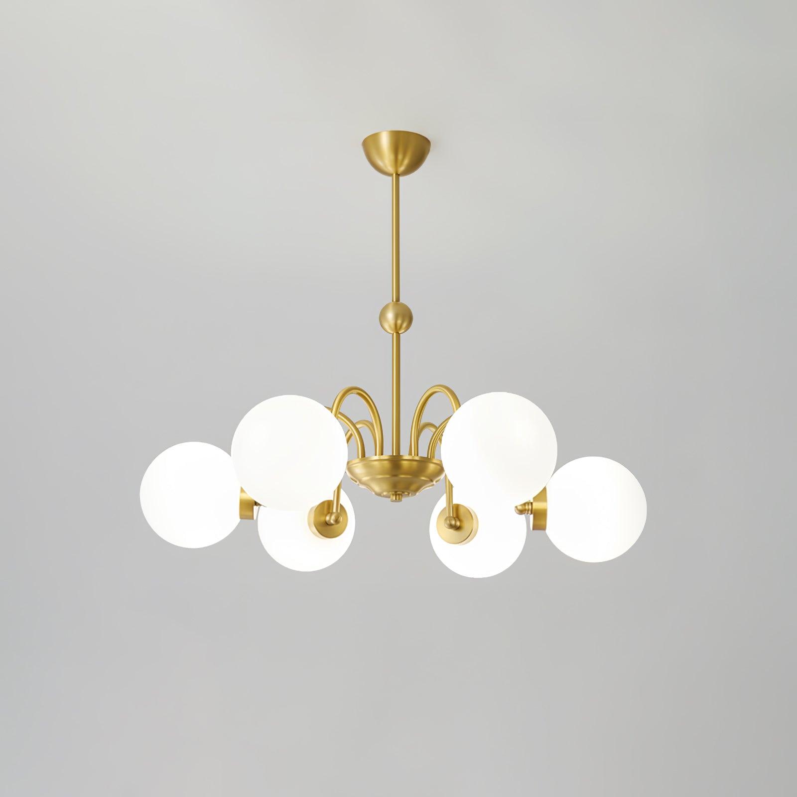 Aurora Luxe Glass Chandelier - Lamp Outdoor