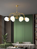 Aurora Luxe Glass Chandelier - Lamp Outdoor