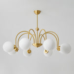 Aurora Luxe Glass Chandelier - Lamp Outdoor