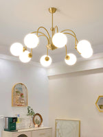 Aurora Luxe Glass Chandelier - Lamp Outdoor