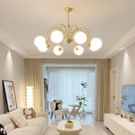 Aurora Luxe Glass Chandelier - Lamp Outdoor