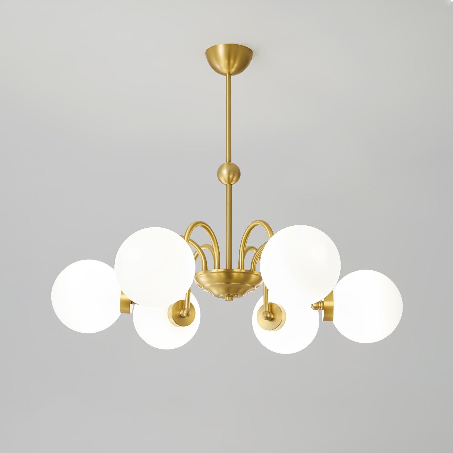 Aurora Luxe Glass Chandelier - Lamp Outdoor