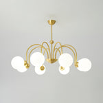 Aurora Luxe Glass Chandelier - Lamp Outdoor