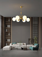 Aurora Luxe Glass Chandelier - Lamp Outdoor