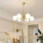 Aurora Luxe Glass Chandelier - Lamp Outdoor