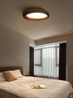 Eurtheara Organic Wood Glass Ceiling Light - Lamp Outdoor