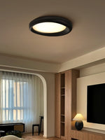 Eurtheara Organic Wood Glass Ceiling Light - Lamp Outdoor