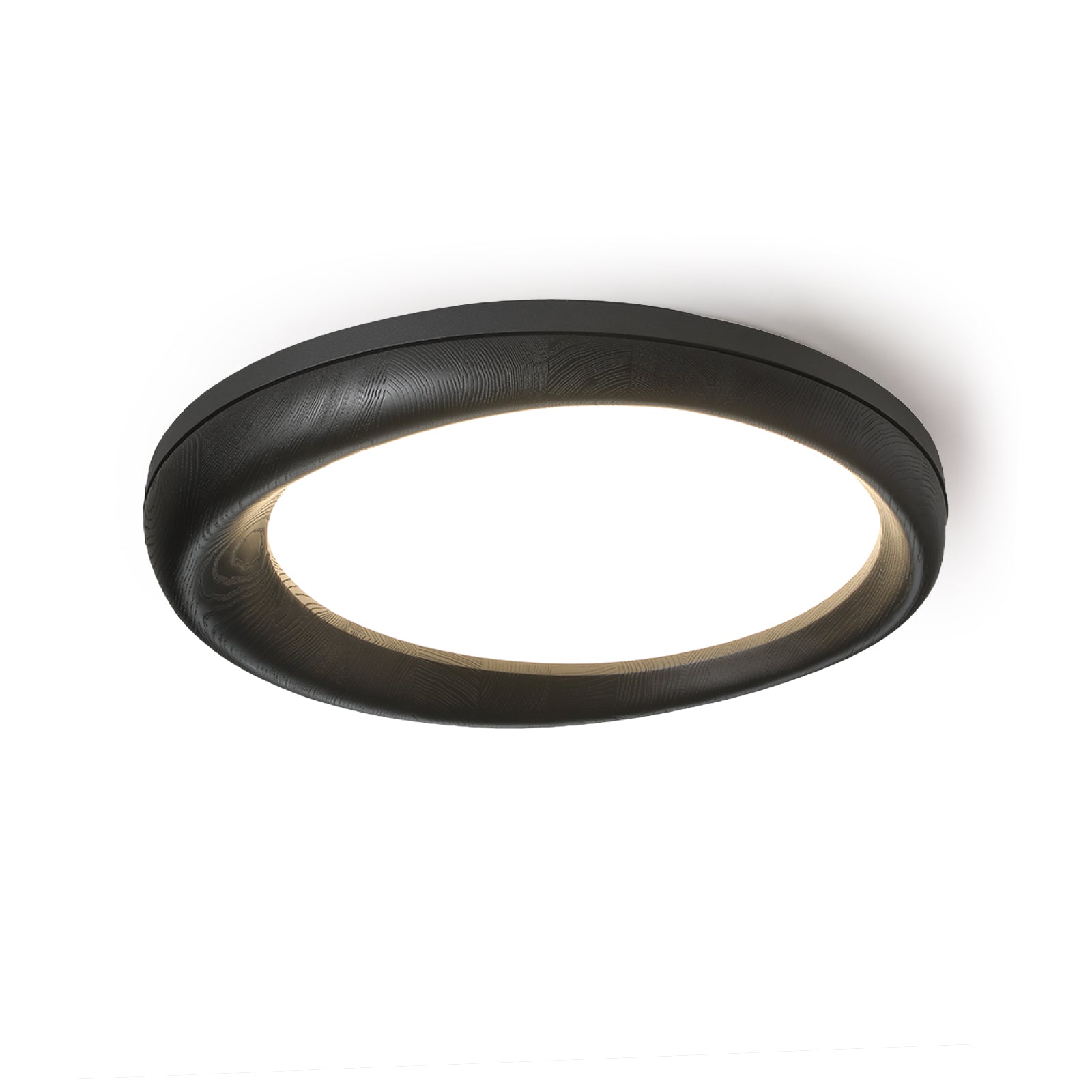 Eurtheara Organic Wood Glass Ceiling Light - Lamp Outdoor