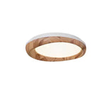 Eurtheara Organic Wood Glass Ceiling Light - Lamp Outdoor