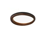 Eurtheara Organic Wood Glass Ceiling Light - Lamp Outdoor