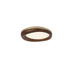 Eurtheara Organic Wood Glass Ceiling Light - Lamp Outdoor