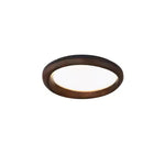 Eurtheara Organic Wood Glass Ceiling Light - Lamp Outdoor
