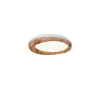 Eurtheara Organic Wood Glass Ceiling Light - Lamp Outdoor