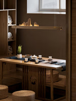 Daniel Modern Wood Pendant Light - Lamp Outdoor