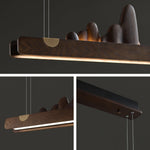 Daniel Modern Wood Pendant Light - Lamp Outdoor