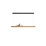 Daniel Modern Wood Pendant Light - Lamp Outdoor