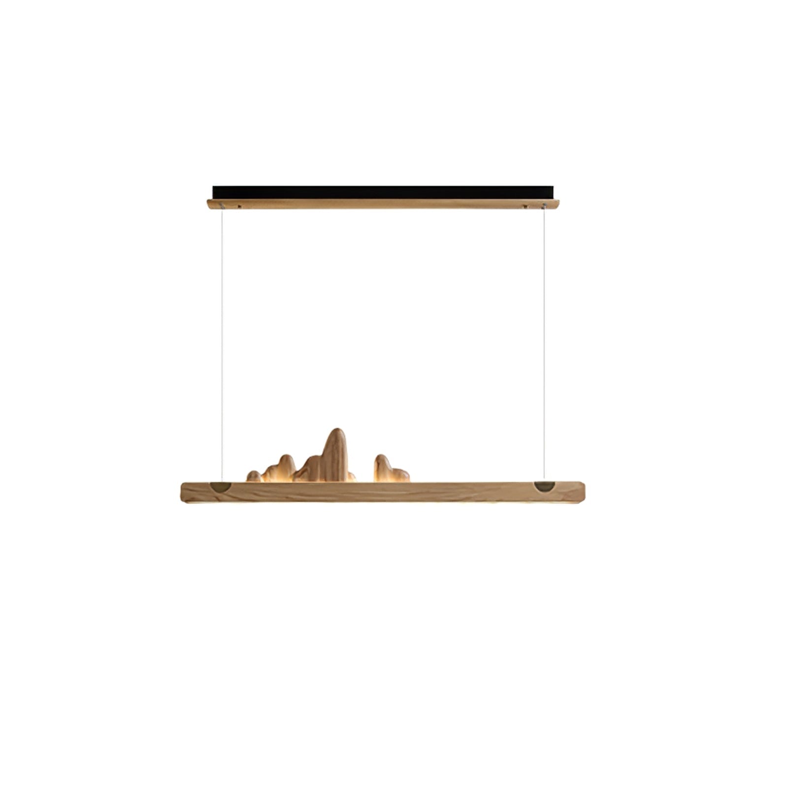 Daniel Modern Wood Pendant Light - Lamp Outdoor