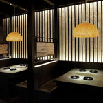 Zenith Bamboo Pendant Light - Lamp Outdoor