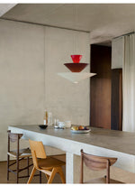 Pyramia Tiered Color Block Pendant Light - Lamp Outdoor