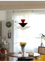 Pyramia Tiered Color Block Pendant Light - Lamp Outdoor