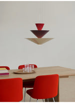 Pyramia Tiered Color Block Pendant Light - Lamp Outdoor