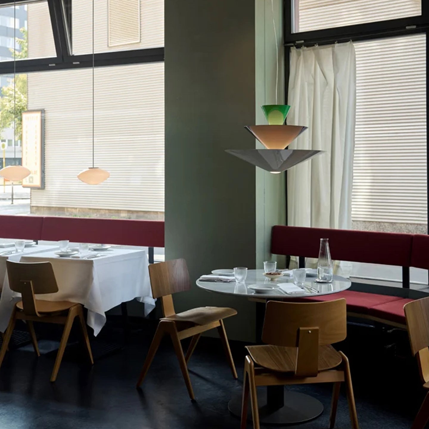 Pyramia Tiered Color Block Pendant Light - Lamp Outdoor